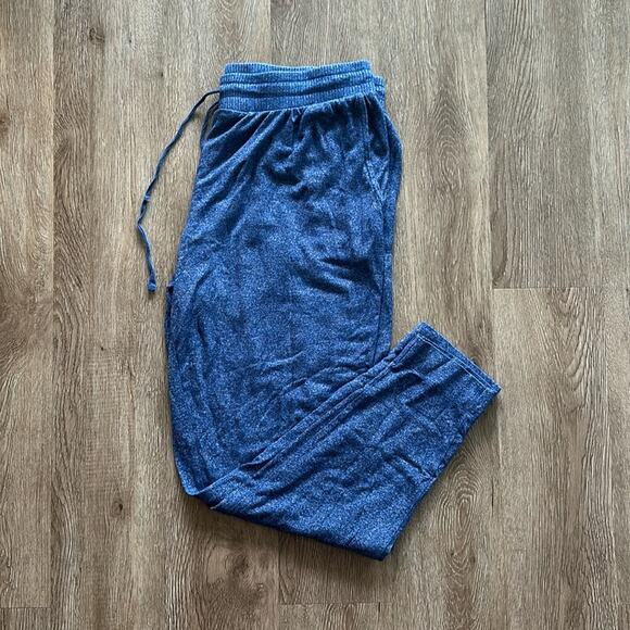 Natori Other - Natori Jogger Pajama Pants Heathered Blue Size XL Pull On